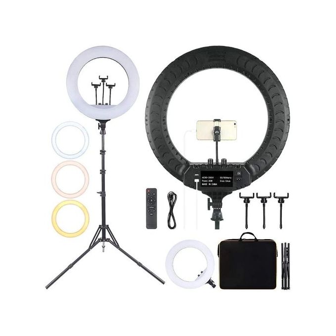 14 inch Ring Light With Stand, For Tik Tok, YouTube,Live stream – Black