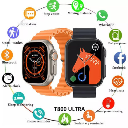 T800 Ultra Series 8 Smartwatch With wireless charging