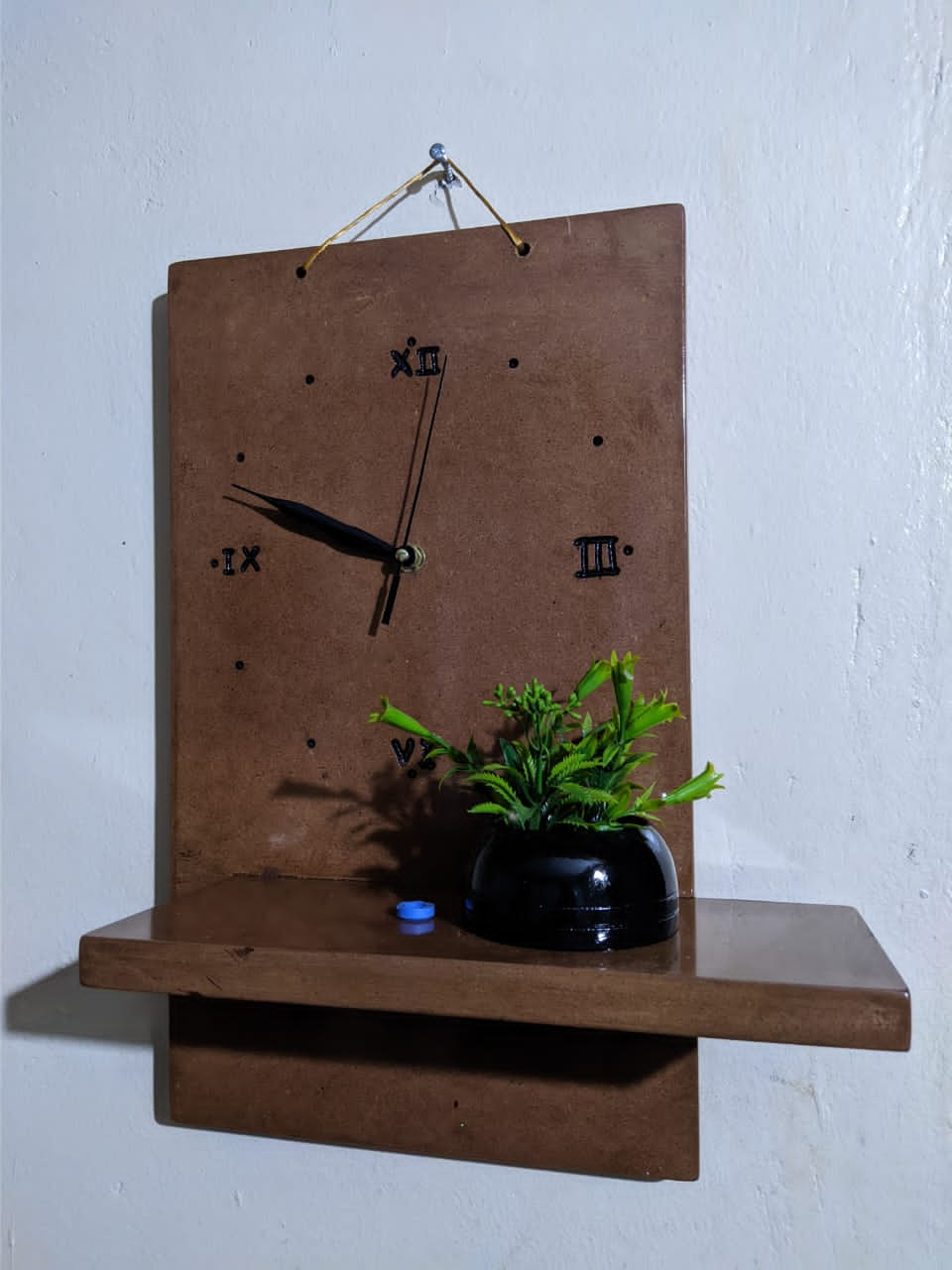 Wall Mounted Clock With Lighting