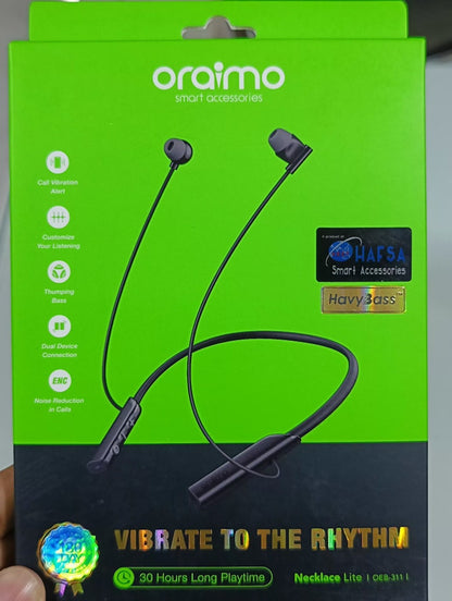 Oraimo Necklace Lite OEB-311 Neckband Wireless Earphone