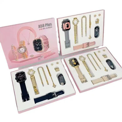 H69 Plus Smartwatch Exquisite Women′s Small Gift Box Set